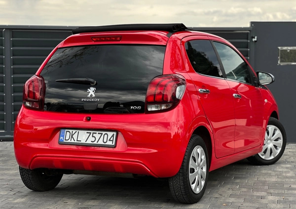 Peugeot 108 cena 31900 przebieg: 103000, rok produkcji 2015 z Wrocław małe 704